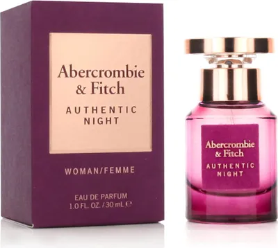 Obrázek produktu pro Abercrombie & Fitch Authentic Night Woman parfémovaná voda pro ženy 30 ml