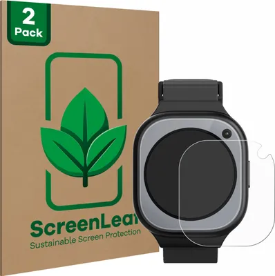 Produktbild von 2x ScreenLeaf Schutzfolie für Xplora X6Pro nachhaltiger Displayschutz Display Schutz Folie Klar Transparent