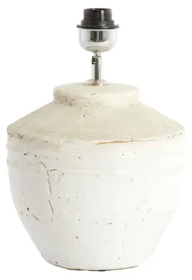 Zdjęcie produktu dla Light & Living Podstawa lampy Ø25 H35 cm TOBA średnia antyczna biel