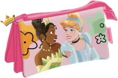 Produktbild von Mäppchen mit vielen Taschen - Disney Princesses - 21x11x3,5 cm