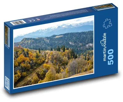 Produktbild von martinpuzzle - Puzzle 500 Teile - Herbstlandschaft