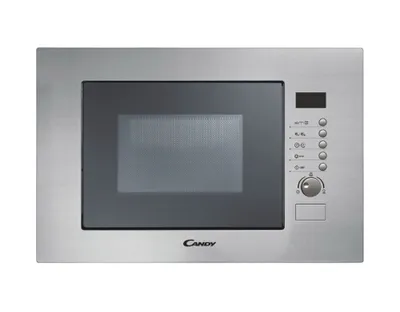 Zdjęcie produktu dla Candy MIC20GDFX, Wbudowany, Mikrofalówka grill, 20 l, 800 W, Wbudowany wyświetlacz, Przyciski, Obrotowy