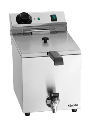 Image de Bartscher Friteuse MDI SNACK III Plus avec robinet de vidange des graisses, 9 litres A162828