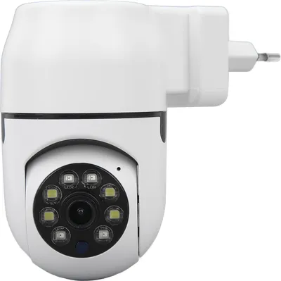 Image de A16 Security Camera WiFi Camera Indoor 360 Degrees Full View Motion Detection Night Vision Plug in Smart Camera for Home Supermarket Office