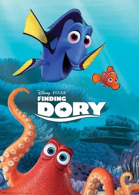 Produktbild von Le Monde de Dory – Figuren / Metallposter – 50x70 cm – Poster