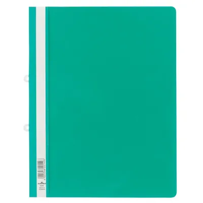 Produktbild von 25 DURABLE Schnellhefter Kunststoff grün DIN A4 überbreit