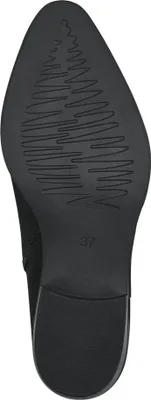 Produktbild von MARCO TOZZI Damen Stiefelette Cowboy Western Boot spitz 2-25080-41, Größe:36 EU, Farbe:Schwarz