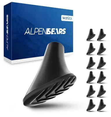 Obrázek produktu pro Sada nástavců na turistické hole Alpen Bears – 14 kusů – asfalt a štěrk