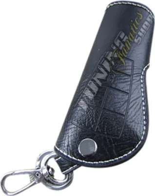 Produktbild von Schlüsseltasche Schlüsseletui Schlüssel Etui LEDER Weiss #2 für Jeep / Chrysler