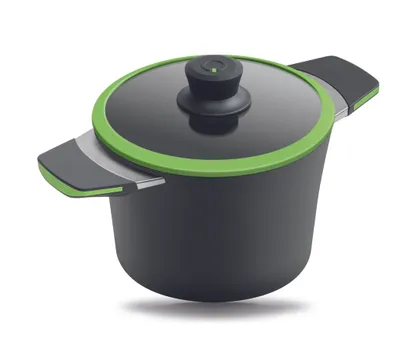 Produktbild von Gastrolux Squalit Glaskeramik Topf inkl. Deckel - 2,5L - 20 cm - Limette 30250I