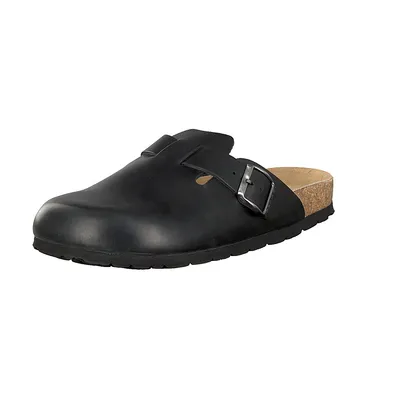 Immagine prodotto di Zoccolo Rohde da uomo in pelle con fibbia confortevole Grado 6698, dimensioni:45 EU, colore:Nero