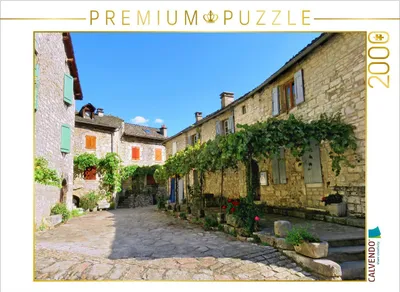 Produktbild von CALVENDO Puzzle Sainte-Enimie 2000 Teile Puzzle quer | 2000 Teile Lege-Größe 90x67cm Foto-Puzzle für glückliche Stunden