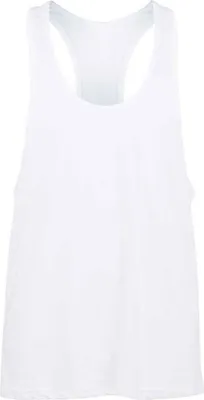 Image de SF - Haut sans manches "Muscle" pour homme PC6252 (M) (Blanc)