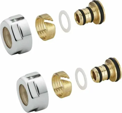 Zdjęcie produktu dla Złączka zaciskowa Alupex 16 mm, chrom