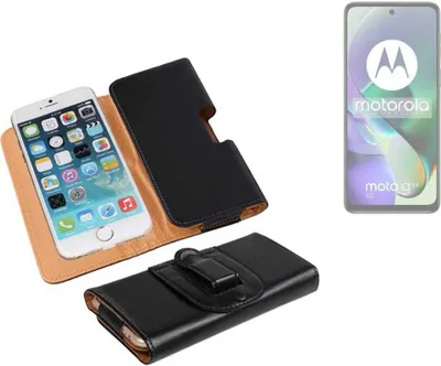 Produktbild von K-S-Trade Schützhülle Handyhülle kompatibel mit Motorola Moto G54 5G Holster Gürtel Tasche Schutzhülle Handy-Tasche Smartphone Case Seitentasche