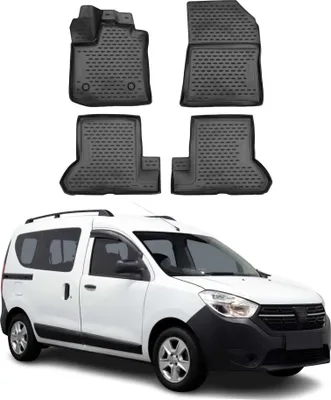 Image de 2018-2021 Tapis de sol Dacia Dokker TPE noir 4 pcs