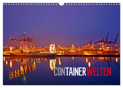 Produktbild von Containerwelten (Wandkalender 2027 DIN A3 quer), CALVENDO Monatskalender