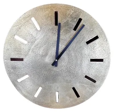 Productafbeelding van Benoa Timpson, kleine ronde klok van messing, diameter 38 cm