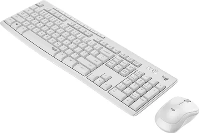 Immagine prodotto di Logitech MK295 Kit Mouse e Tastiera Wireless Tecnologia Silent Touch Bianco