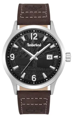 Produktbild von Timberland Armbanduhr Date Trumbull Brown Silver