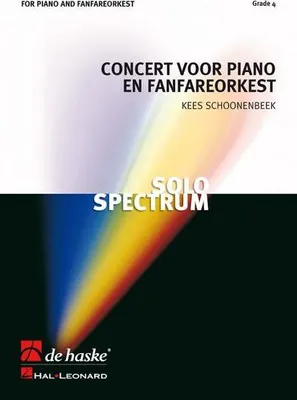Produktbild von Kees Schoonenbeek Concert voor Piano en FanfareorkestFanfare