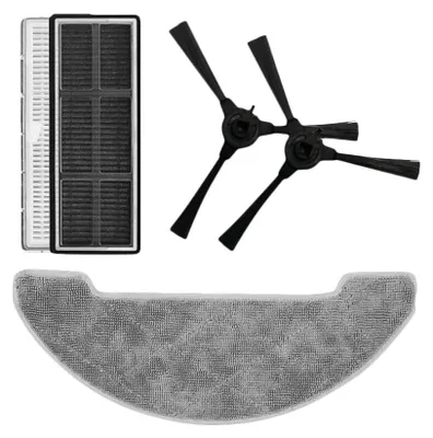Zubehörset für 850T Saugroboter, HEPA-Filter, Tücher, Bürste