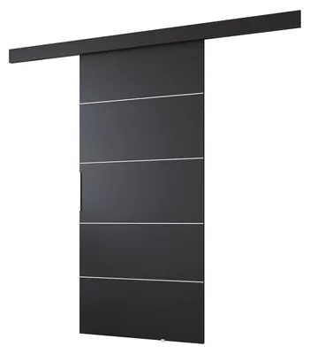 Imagen del producto de Puerta corredera BARN 80 negro