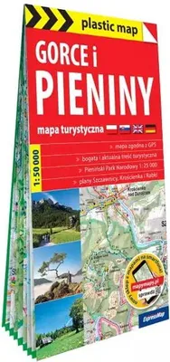 Obrázok produktu pre Gorce i Pieniny foliowana mapa turystyczna 1:50 000