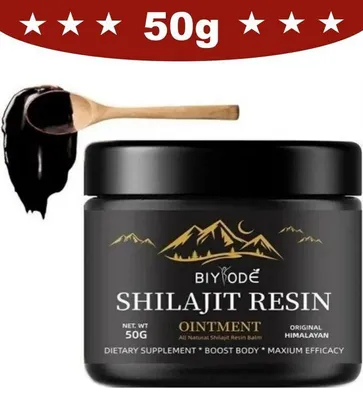 Produktbild von 100 % Reines Himalaya Shilajit | 50g Weiches Harz | Organisch äußerst Wirksam | Reine Naturkraft mit über 80 Spurenelementen