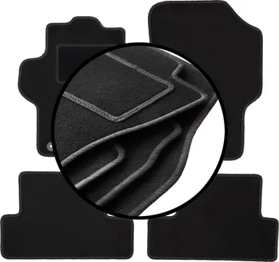 Image de tapis de sol en velours pour Peugeot 1007 (2004-2009)