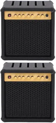 Immagine prodotto di 2 supporti per chitarra - Custodia per chitarra - Organizzazione decorativa - Scomparti pratici - Design elegante - Ideali per uso domestico