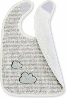 Produktbild von Semler Damen Sneaker in Grau-Beige und Weiß mit dezentem Wolkenmotiv