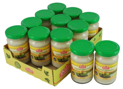 Produktbild von Gemüsemeerrettich von Kunella Feinkost - 12er Pack (12 Gläschen à 100 g)
