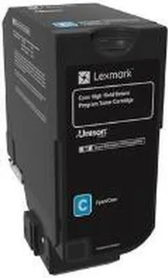 Image de Lexmark - Rendement élevé - cyan - original - cartouche de toner LCCP, LRP - pour Lexmark CS725de, CS725dte