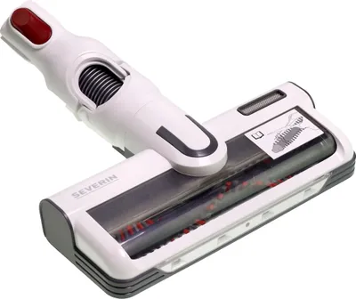 A close-up studio shot of a vacuum cleaner attachment.