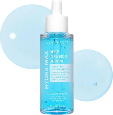 Immagine prodotto di NINE LESS Hydra-Max Deep Infusion Serum 50 ml - siero idratante