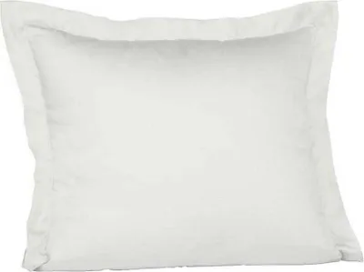 Produktbild von Fleuresse Mako-Satin-Kissenbezug uni colours Farbe weiß 1000