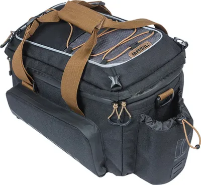 Produktbild von Basil Gepäckträgertasche Miles Trunkbag XL Pro MIK 2.0 dunkelgrau