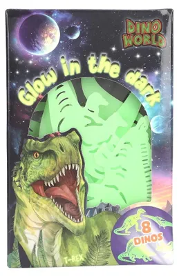 Produktbild von Depesche 12679 Dino World Glow In The Dark Stickerheft