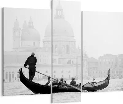 Produktbild von Bild auf Leinwand - Leinwandbild - Venedig Basilika - 95x80cm - Wand Bild - Wanddeko - Wandbilder - Leinwanddruck - Bilder - Kunstdruck - Wanddekoration - Leinwand bilder - Wandkunst - CB95x80-3563
