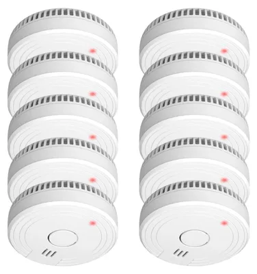 Productafbeelding van Rookmelder - 10 jaar - 85 dB - EN 14604 - 10 stuks