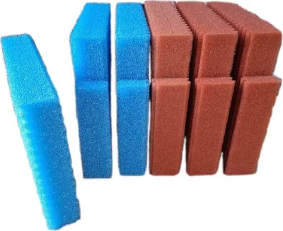 Produktbild von KH Filerschwammset passend für Oase ProfiClear M3 Filtermodul -3x rot-3 x blau