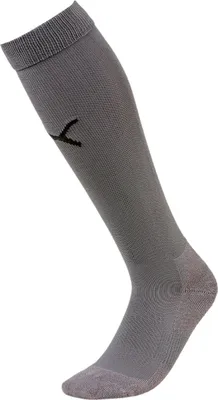 Produktbild von Puma Teamliga Stutzenstrumpf - Grau / Schwarz