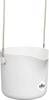 Immagine prodotto di B.FOR Vaso da fiori rotondo - Plastica - Ø 18 - Bianco