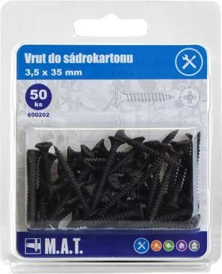 Immagine prodotto di vite per cartongesso 3,5x35mm fine z.,f. (50pz)
