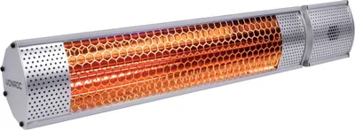 Produktbild von Vonroc Infrarot Heizstrahler Terrasse elektrisch [2000W] - Terrassenstrahler silber