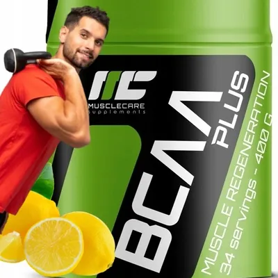 Produktbild von AMINOKWASSY, Regeneration, Muscle Care, BCAA Plus, 400 g, Zitronengeschmack