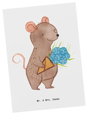 Produktbild von Mr. & Mrs. Panda Postkarte Florist Herz - Weiß - Geschenk, Blumenlanden, Ansichtskarte, Ansichtskarten, Postkarten, Ausbildung, Fotokarte, Grußkarte, Blumenstrauß