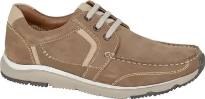 Obrázek produktu pro Roamers - Pánská volnočasová obuv, nubuková kůže DF2369 (44,5 EU) (Beige)