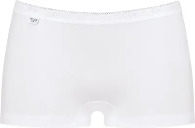 Produktbild von Sloggi Damen-Slips, weiß, Basic+ Short, Baumwoll-Slips, Shorts, Größe 44